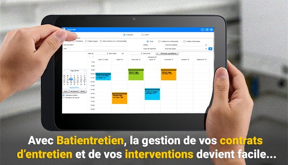 logiciel gestion contrats d'entretien