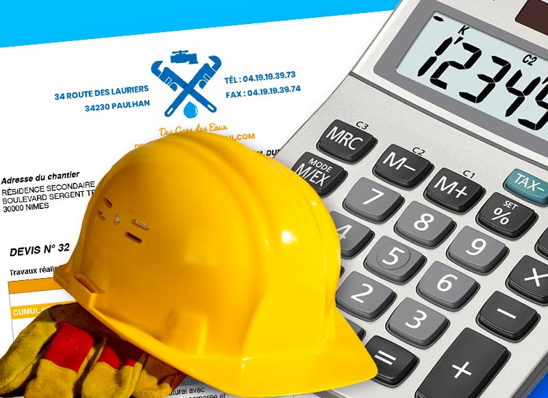 Définir le prix de vente des travaux bâtiment